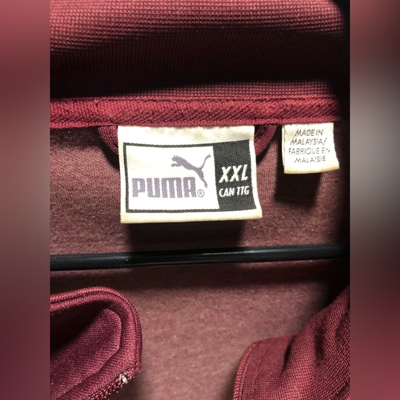 Puma Retro Zip up Track jacket colors berry XXL - Picture 10 of 16